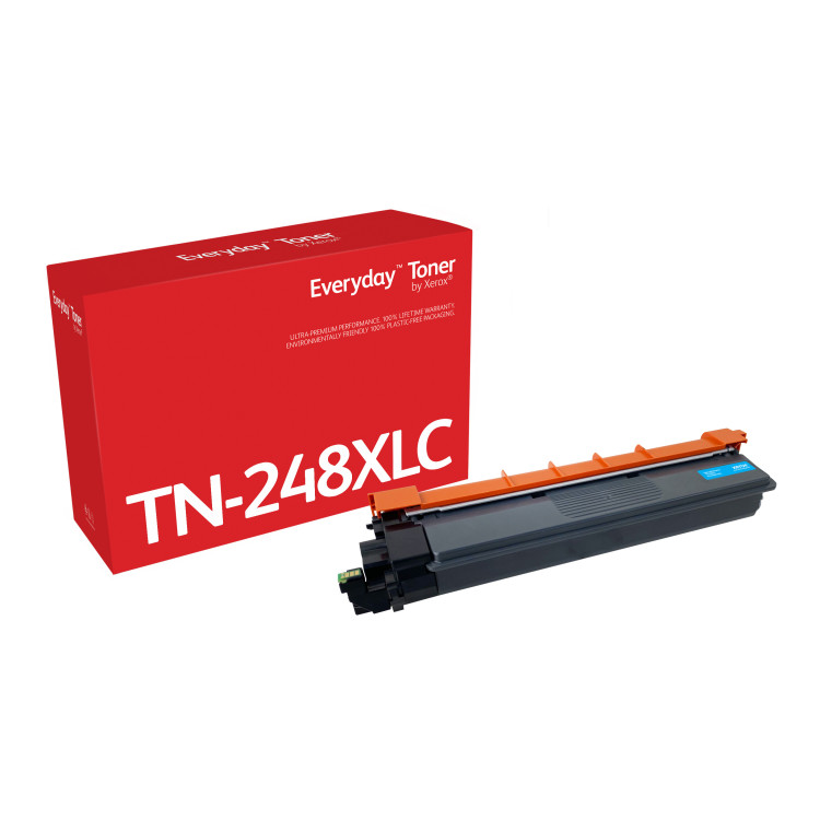 Toner Everyday Azul compatível com Brother TN248XLC, Capacidade alta