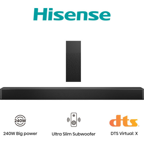 Hisense HS2100 Preto 2.1 canais 240 W
