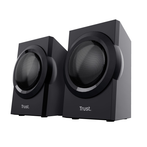 Trust Yuri conjunto de colunas 60 W Universal Preto 2.1 canais 1-way 15 W Trust Yuri conjunto de colunas 60 W Universal Preto 2.1 canais 1-way 15 W