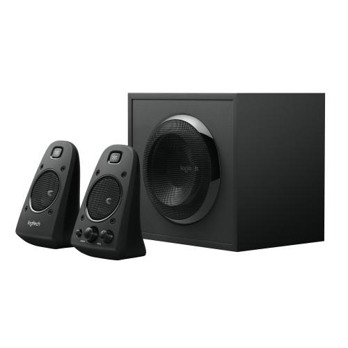 Logitech 980-000403 conjunto de colunas 200 W Universal Preto 2.1 canais 35 W Logitech 980-000403 conjunto de colunas 200 W Universal Preto 2.1 canais 35 W