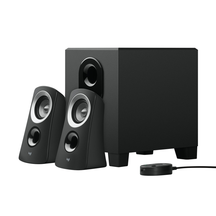 Logitech 980-000413 conjunto de colunas 25 W PC Preto 2.1 canais 5 W