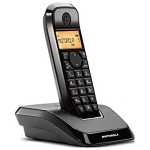 Motorola S1201 Telefone DECT Identificação de chamadas Preto