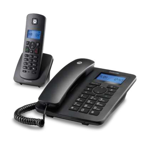 Motorola C4201 Telefone analógico DECT Identificação de chamadas Preto Motorola C4201 Telefone analógico DECT Identificação de chamadas Preto