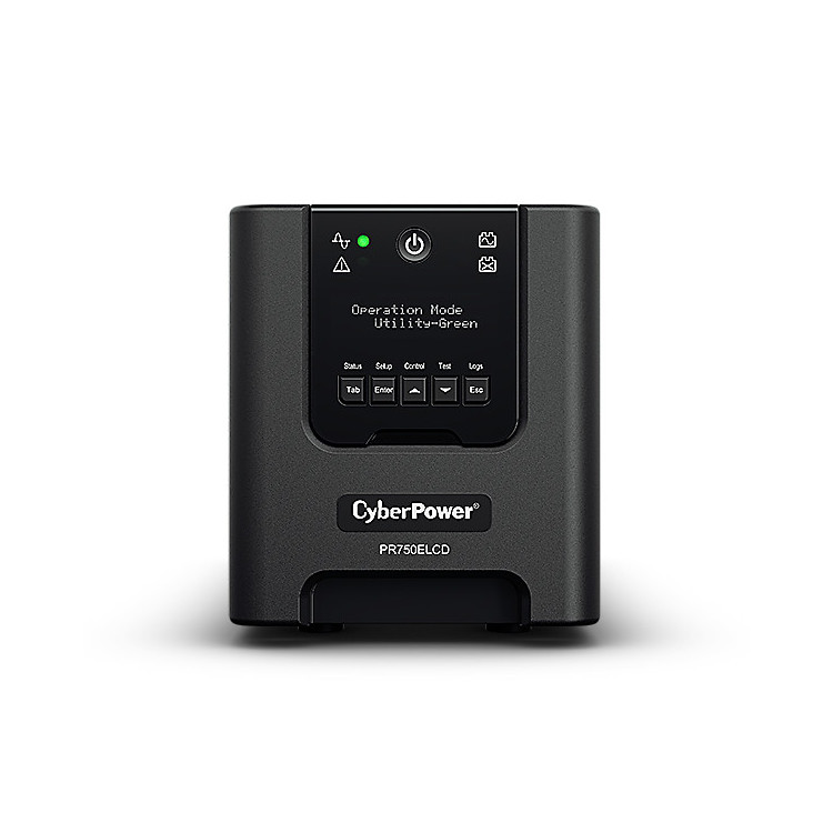 CyberPower PR750ELCD UPS Linha interativa 0,75 kVA 675 W 6 tomada(s) CA