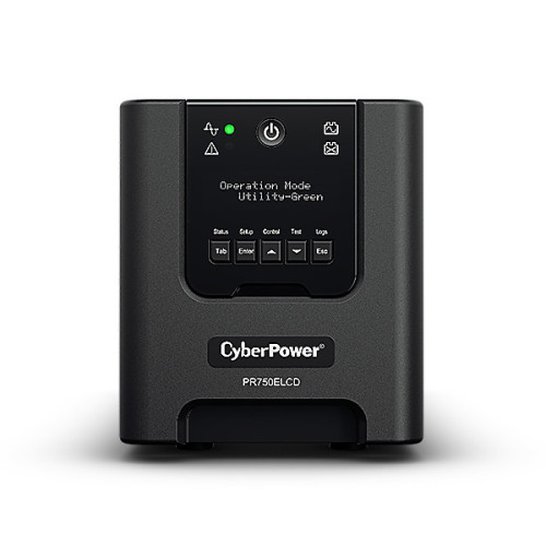 CyberPower PR750ELCD UPS Linha interativa 0,75 kVA 675 W 6 tomada(s) CA CyberPower PR750ELCD UPS Linha interativa 0,75 kVA 675 W 6 tomada(s) CA