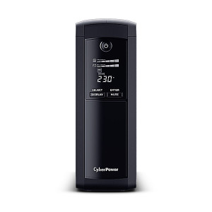 CyberPower VP1600ELCD UPS Linha interativa 1,6 kVA 960 W 5 tomada(s) CA 2