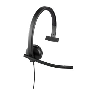 Logitech 981-000571 auscultador Auscultadores Com fios Fita de cabeça Escritório Call center USB Type-A Preto 2