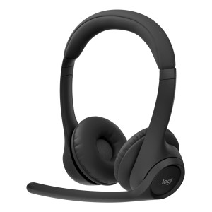 Logitech 981-001451 auscultador Auscultadores Sem fios Fita de cabeça Escritório Call center Bluetooth Preto