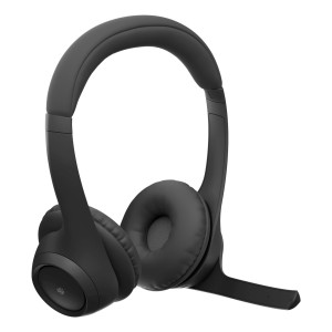 Logitech 981-001451 auscultador Auscultadores Sem fios Fita de cabeça Escritório Call center Bluetooth Preto 2