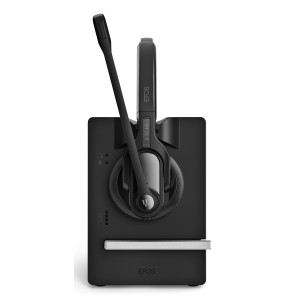 EPOS IMPACT D 30 Phone - EU Auscultadores Sem fios Fita de cabeça Escritório Call center Suporte de carregamento Preto