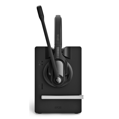 EPOS IMPACT D 30 Phone - EU Auscultadores Sem fios Fita de cabeça Escritório Call center Suporte de carregamento Preto EPOS IMPACT D 30 Phone - EU Auscultadores Sem fios Fita de cabeça Escritório Call center Suporte de carregamento Preto