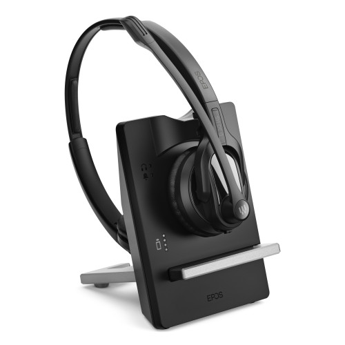 EPOS IMPACT D 30 Phone - EU Auscultadores Sem fios Fita de cabeça Escritório Call center Suporte de carregamento Preto EPOS IMPACT D 30 Phone - EU Auscultadores Sem fios Fita de cabeça Escritório Call center Suporte de carregamento Preto