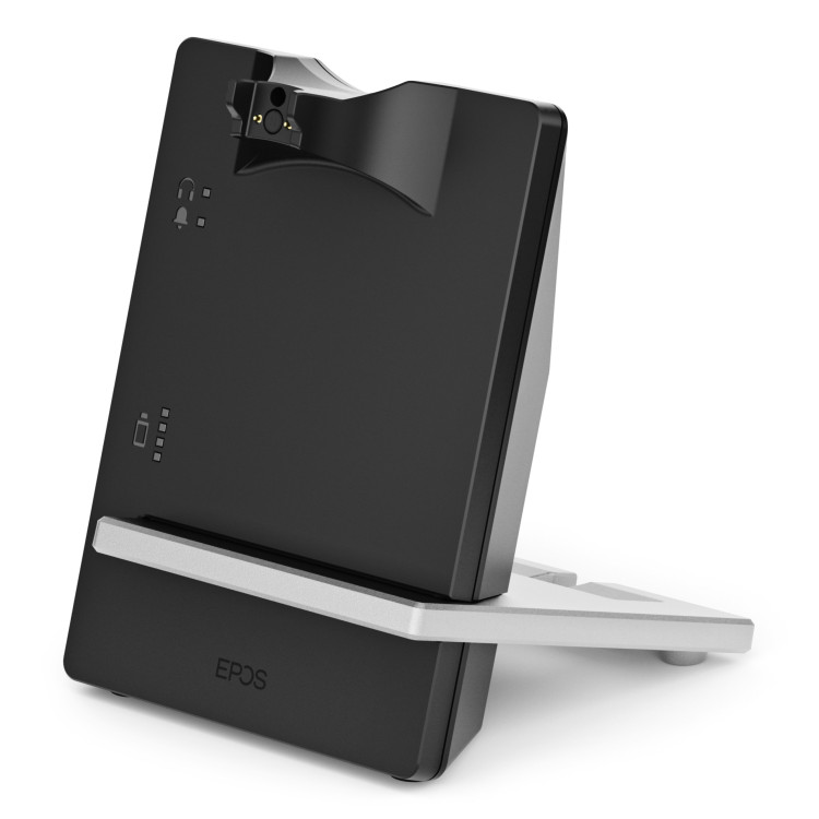 EPOS IMPACT D 30 Phone - EU Auscultadores Sem fios Fita de cabeça Escritório Call center Suporte de carregamento Preto