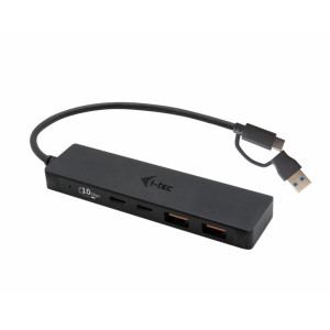 i-tec Metal C31HUBMETAL2A2C hub de interface USB 3.2 Gen 1 (3.1 Gen 1) Type-C 10000 Mbit s Preto 2