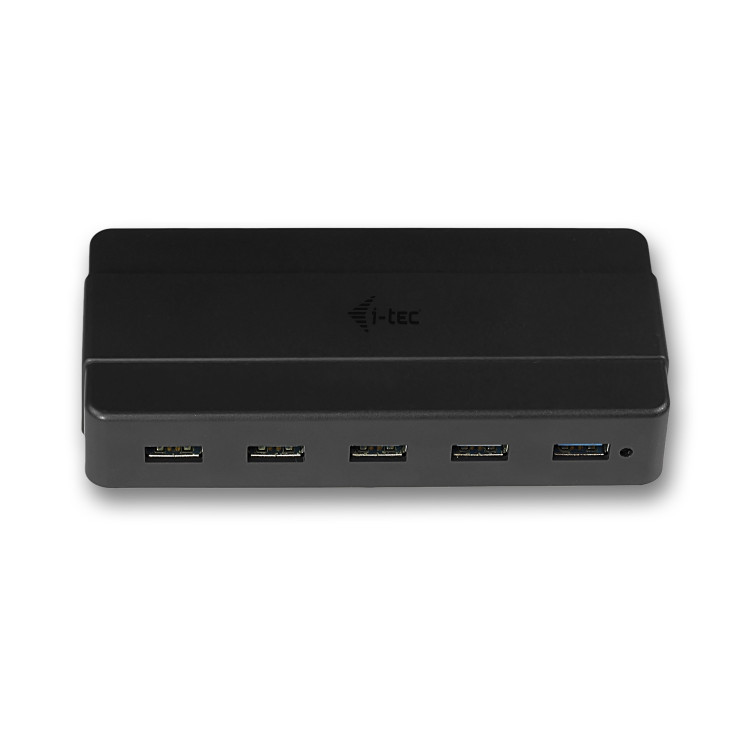 i-tec U3HUB742 hub de interface USB 3.2 Gen 1 (3.1 Gen 1) Type-B 5000 Mbit s Preto