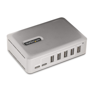 StarTech.com 10G5A2CS-USB-C-HUB hub de interface USB 3.2 Gen 2 (3.1 Gen 2) Type-C 10000 Mbit s Prateado