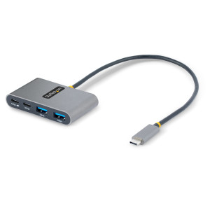 StarTech.com 5G2A2CPDB-USB-C-HUB hub de interface USB 3.2 Gen 1 (3.1 Gen 1) Type-C 5000 Mbit s Cinzento