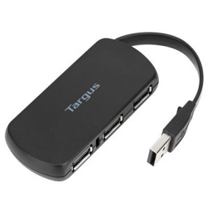 Targus ACH114EU hub de interface USB 2.0 480 Mbit s Preto