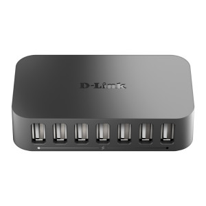 D-Link DUB-H7 USB 2.0 Type-B 480 Mbit s Preto