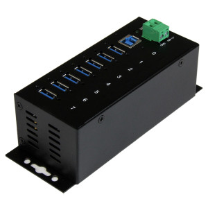StarTech.com Concentrador USB 3.0 Industrial de 7 portas com proteção ESD e contra picos de corrente de 350 W 2