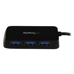 StarTech.com ST4300MINU3B hub de interface USB 3.2 Gen 1 (3.1 Gen 1) Type-A 5000 Mbit s Preto 2