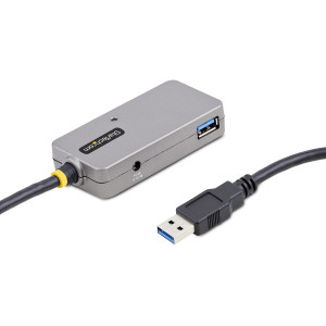 StarTech.com U01043-USB-EXTENDER hub de interface USB 3.2 Gen 1 (3.1 Gen 1) Type-A 5000 Mbit s Preto, Prateado 2