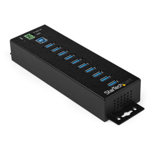 StarTech.com HB30A10AME hub de interface USB 3.2 Gen 1 (3.1 Gen 1) Type-B 5000 Mbit s Preto