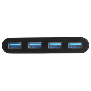 StarTech.com HB30C4AB hub de interface USB 3.2 Gen 1 (3.1 Gen 1) Type-C 5000 Mbit s Preto 2