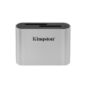 Kingston Technology Workflow SD Reader Preto, Prateado