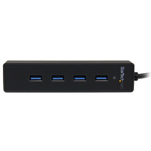 StarTech.com Concentrador USB SuperSpeed 3.0 portátil de 4 portas com cabo integrado 2