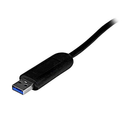 StarTech.com Concentrador USB SuperSpeed 3.0 portátil de 4 portas com cabo integrado StarTech.com Concentrador USB SuperSpeed 3.0 portátil de 4 portas com cabo integrado