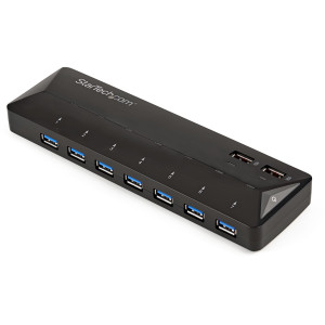 StarTech.com ST93007U2C hub de interface USB 3.2 Gen 1 (3.1 Gen 1) Type-B 5000 Mbit s Preto