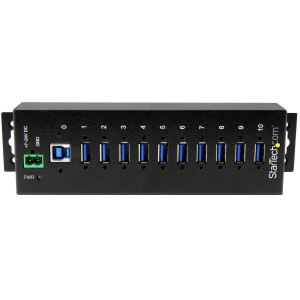 StarTech.com ST1030USBM hub de interface USB 3.2 Gen 1 (3.1 Gen 1) Type-B 5000 Mbit s Preto 2