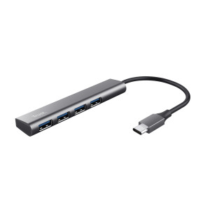 Trust Halyx USB 3.2 Gen 1 (3.1 Gen 1) Type-A 5 Mbit s Cinzento