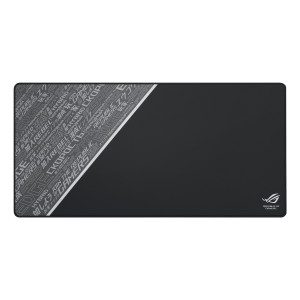 ASUS ROG Sheath BLK LTD Tapete Gaming Preto, Cinzento, Branco