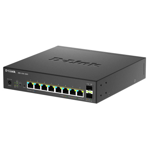 D-Link DMS-1250-10SPL Gerido L2 L3 2.5G Ethernet (100 1000 2500) Power over Ethernet (PoE) Preto D-Link DMS-1250-10SPL Gerido L2 L3 2.5G Ethernet (100 1000 2500) Power over Ethernet (PoE) Preto