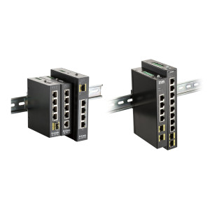 D-Link DIS-100G-10S switch de rede Não-gerido Gigabit Ethernet (10 100 1000) DIN rail Preto 2
