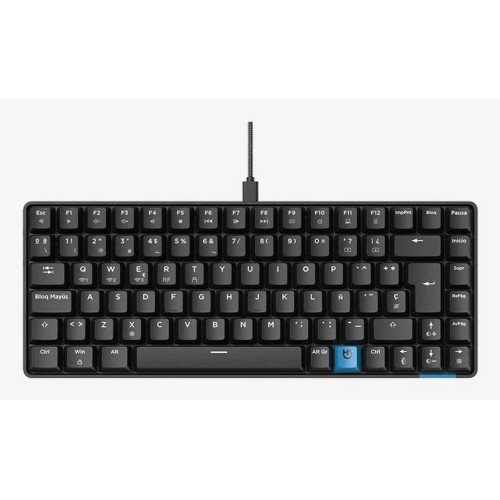 Hiditec GKE010006 teclado Jogos USB + RF Wireless + Bluetooth QWERTY Espanhol Preto Hiditec GKE010006 teclado Jogos USB + RF Wireless + Bluetooth QWERTY Espanhol Preto