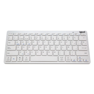 iggual TKL-BK teclado Universal Bluetooth QWERTY Espanhol Prateado