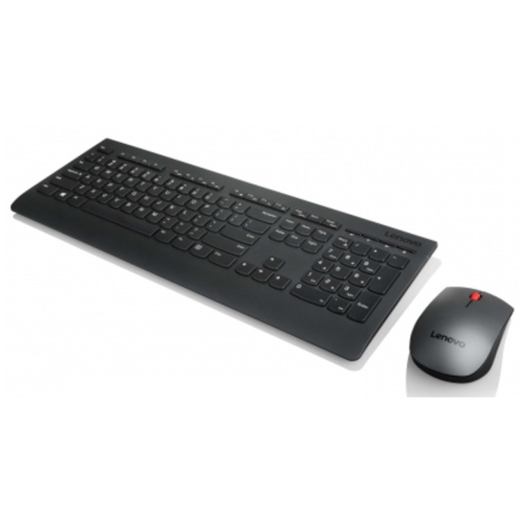 Lenovo 4X30H56820 teclado Rato incluído Universal RF Wireless QWERTY Português Preto