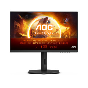 AOC 24G4X monitor de ecrã 60,5 cm (23.8") 1920 x 1080 pixels Full HD LCD Preto 2