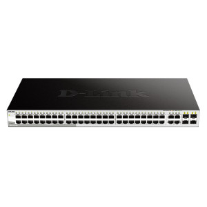 D-Link DGS-1210-48 switch de rede Gerido L2 Gigabit Ethernet (10 100 1000) 1U Preto