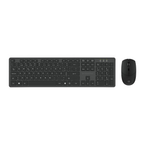 Conceptronic ORAZIO01PT teclado Rato incluído Escritório RF Wireless QWERTY Português Preto
