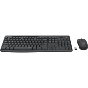 Logitech MK295 Silent Wireless Combo teclado Rato incluído Escritório RF Wireless Português Grafite 2
