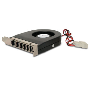 StarTech.com Ventoinha de Refrigeração de Exaustão de Ranhuras de Expansão Traseiras com Conector LP4