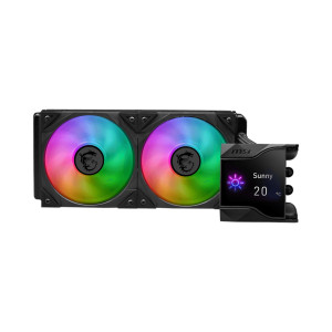 MSI MPG Coreliquid D240 Processador Kit de arrefecimento líquido 12 cm Preto 1 unidade(s) 2