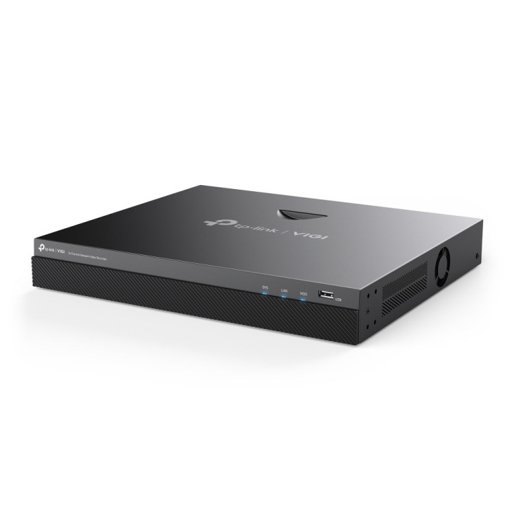 TP-Link VIGI NVR2016H gravador de vídeo em rede (NVR) Preto