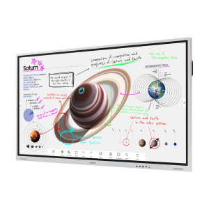 Samsung WM85B Quadro Interativo 2,16 m (85") 3840 x 2160 pixels Ecrã táctil Cinzento, Branco 2