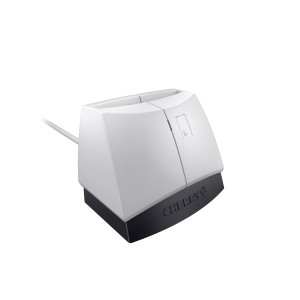 CHERRY SmartTerminal ST-1144 leitor de smart card USB 2.0 Preto, Cinzento