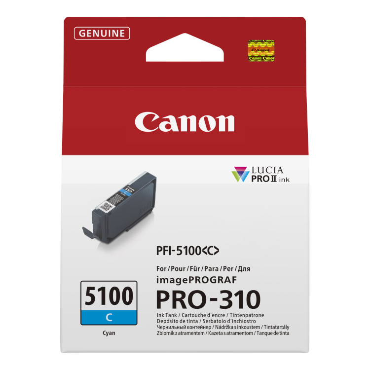Canon PFI-5100 C tinteiro 1 unidade(s) Original Ciano